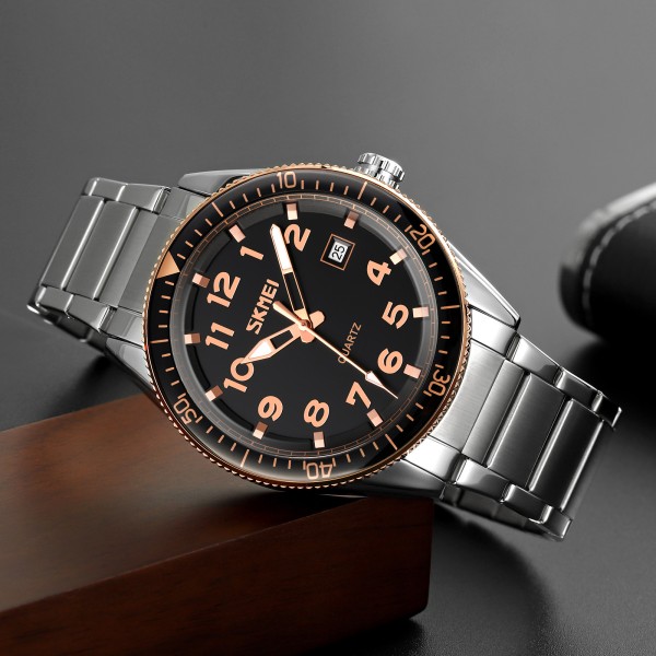 Годинник наручний Skmei 9232SRGBK Rose Gold-Black