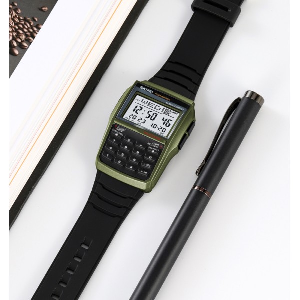 Годинник наручний Skmei 2255AG Army Green