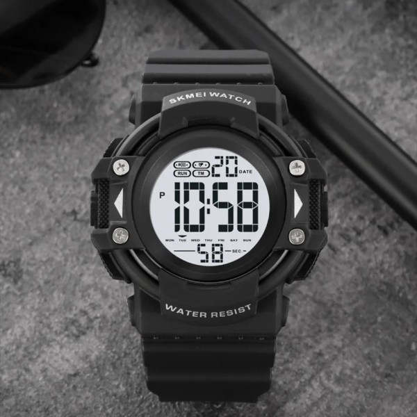 Годинник наручний Skmei 2195BKWT Black-White