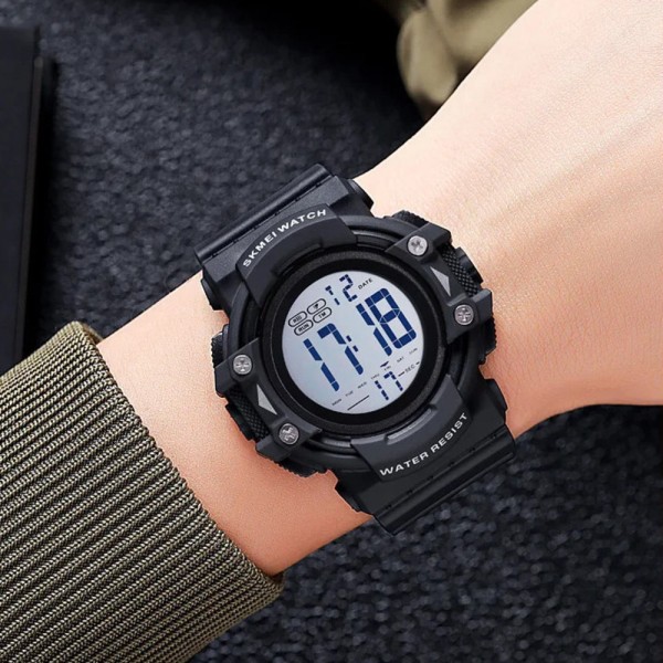 Годинник наручний Skmei 2195BKWT Black-White