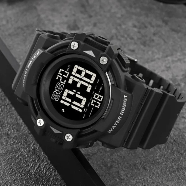 Годинник наручний Skmei 2195BKWT Black-White