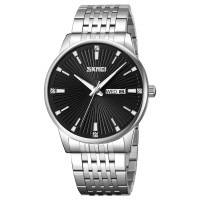 Часы наручные Skmei 9323SIBK Silver-Black