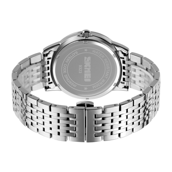 Годинник наручний Skmei 9323SIBK Silver-Black