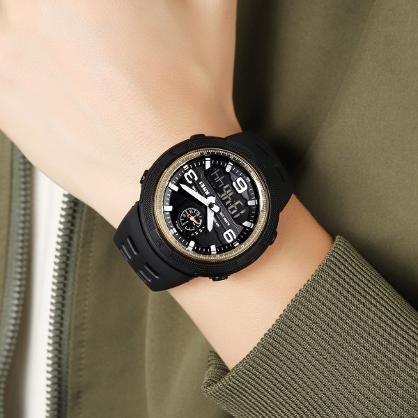 Годинник наручний Skmei 1655GDBK Gold-Black