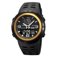 Годинник наручний Skmei 1655GDBK Gold-Black Годинник наручний Skmei 1655GDBK Gold-Black