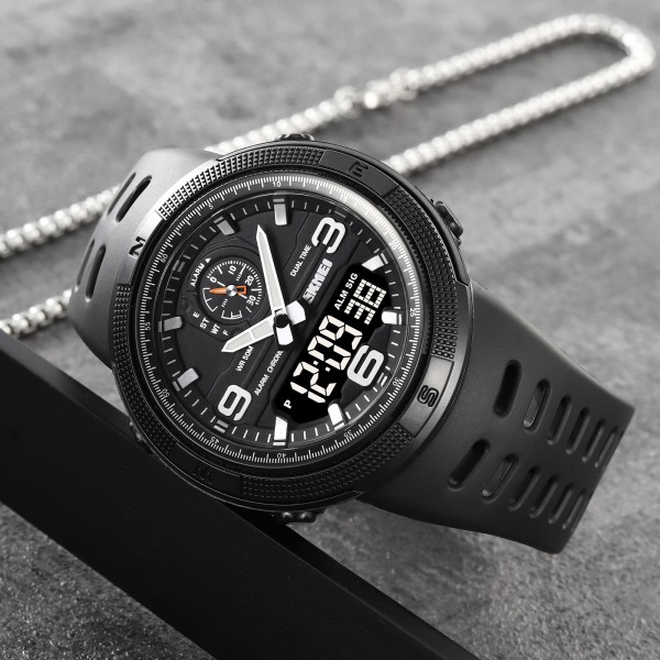 Годинник наручний Skmei 1655BKBK Black