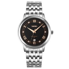 Годинник наручний Skmei 9272SIBK-B Silver-Black Men
