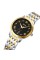 Skmei 9272TGDBK-S Gold/Silver-Black Lady