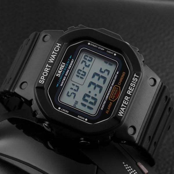 Годинник наручний Skmei 1134BKWT Black-White