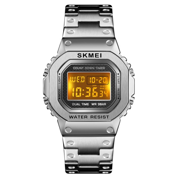 Годинник наручний Skmei 1456SI Silver