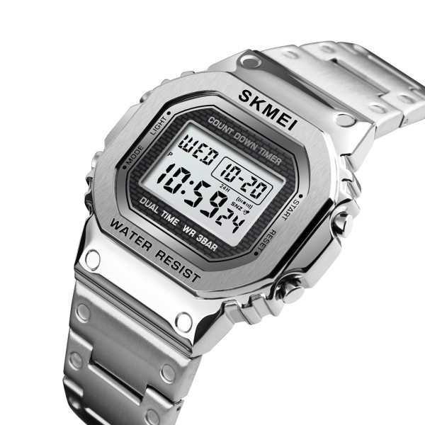 Годинник наручний Skmei 1456SI Silver