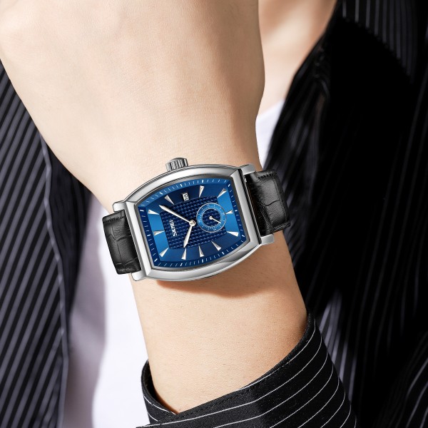Годинник наручний Skmei 9306SIBU Silver-Blue