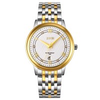 Годинник наручний Skmei 9272TGDSI-B Gold/Silver-Silver Men