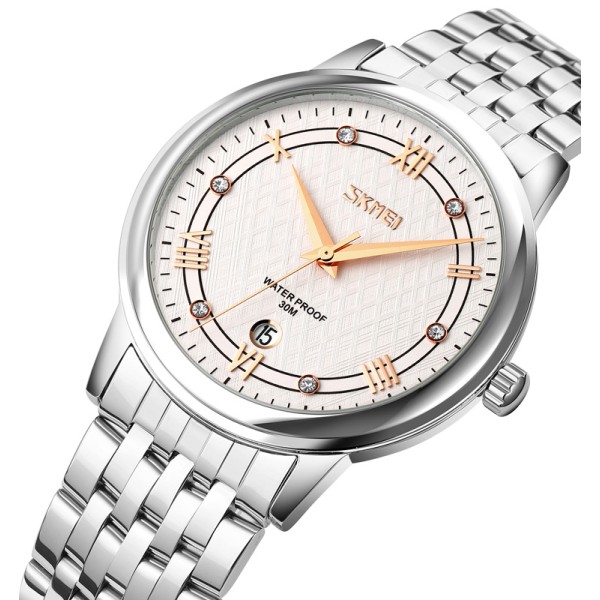 Годинник наручний Skmei 9272SISI-B Silver-Silver Men