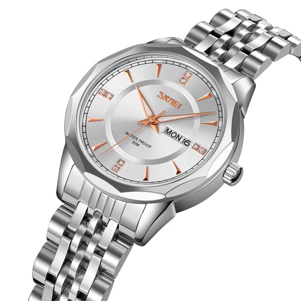 Годинник наручний Skmei 9264SISI Silver-Silver
