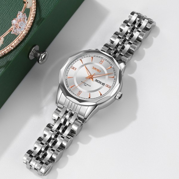 Годинник наручний Skmei 9264SISI Silver-Silver
