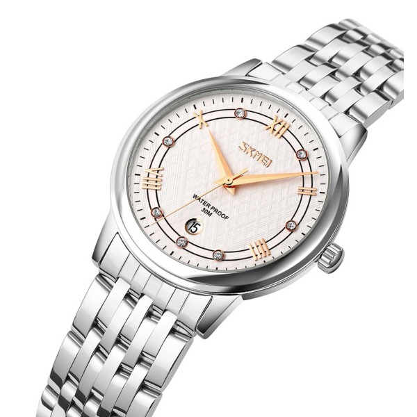 Годинник наручний Skmei 9272SISI-S Silver-Silver Lady