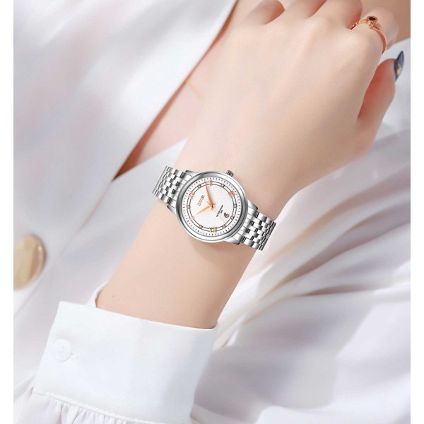 Годинник наручний Skmei 9272SISI-S Silver-Silver Lady