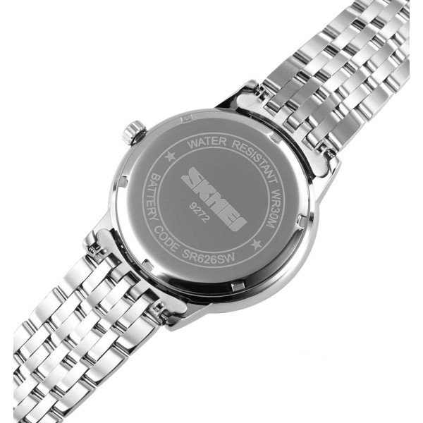 Годинник наручний Skmei 9272SISI-S Silver-Silver Lady