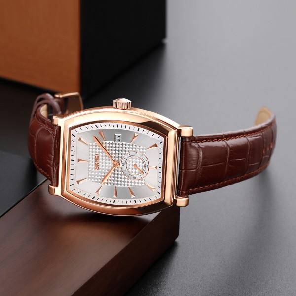 Годинник наручний Skmei 9306RGSI Rose Gold-Silver