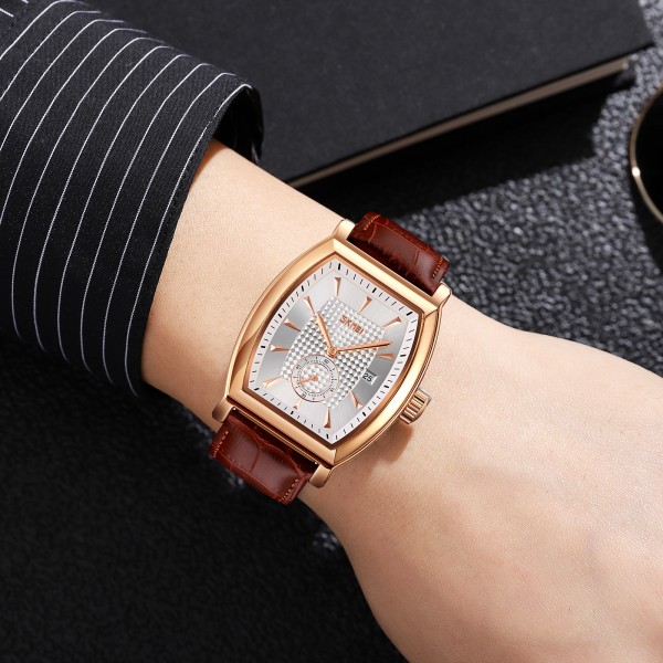 Годинник наручний Skmei 9306RGSI Rose Gold-Silver