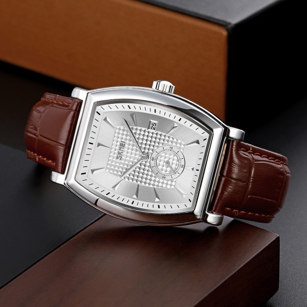 Годинник наручний Skmei 9306SISI Silver-Silver