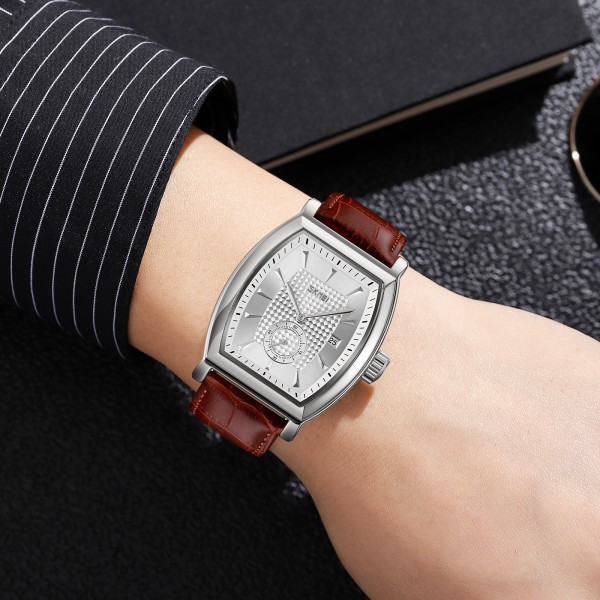 Годинник наручний Skmei 9306SISI Silver-Silver