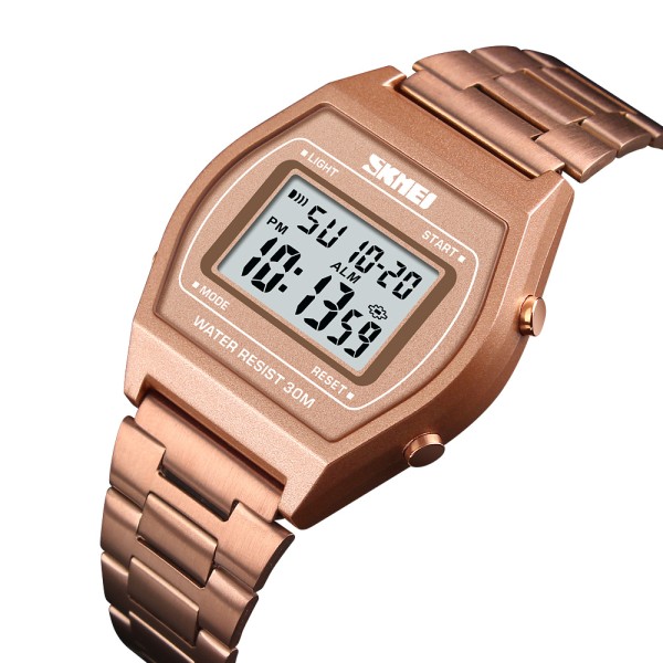 Годинник наручний Skmei 1328RGWT Rose Gold-White