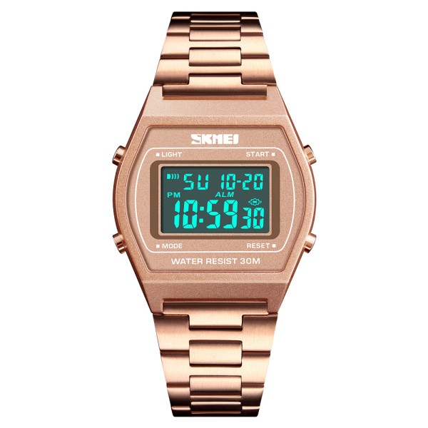 Годинник наручний Skmei 1328RGWT Rose Gold-White