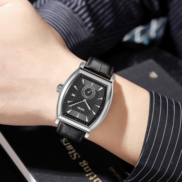 Годинник наручний Skmei 9306SIBK Silver-Black