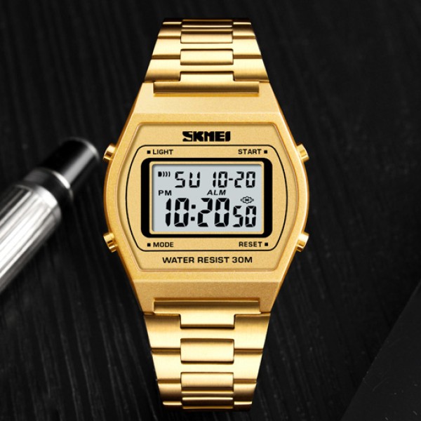 Годинник наручний Skmei 1328GD Gold