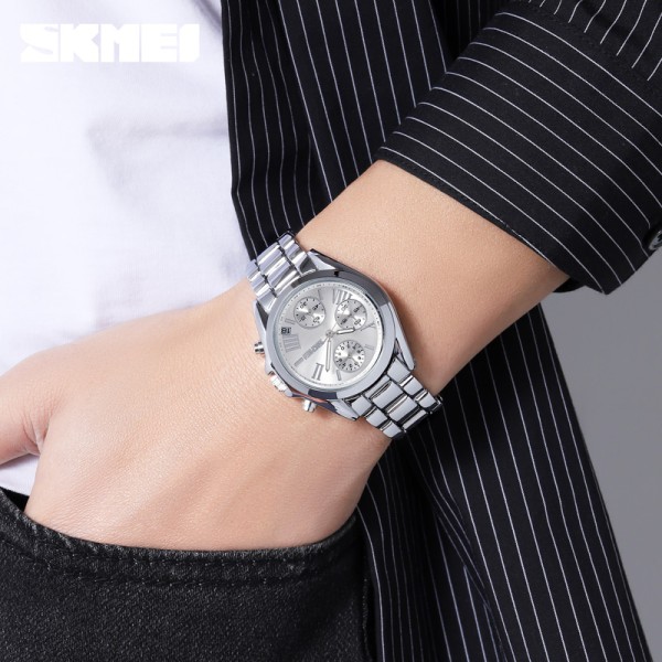Годинник наручний Skmei 1897SI Silver