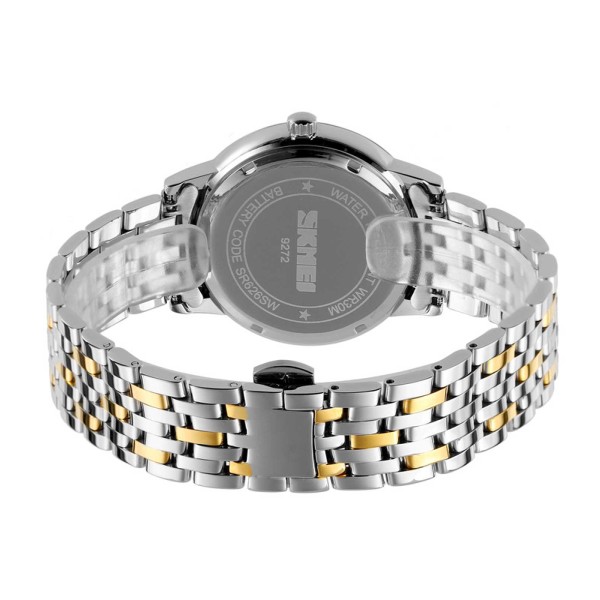 Годинник наручний Skmei 9272TGDBK-B Gold/Silver-Black Men