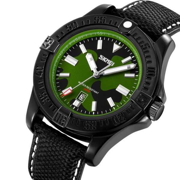 Годинник наручний Skmei 9339CMGN Camo Green