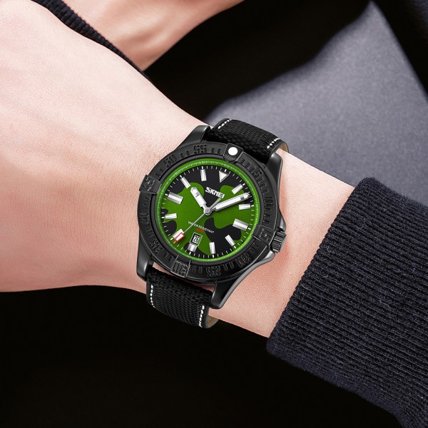 Годинник наручний Skmei 9339CMGN Camo Green