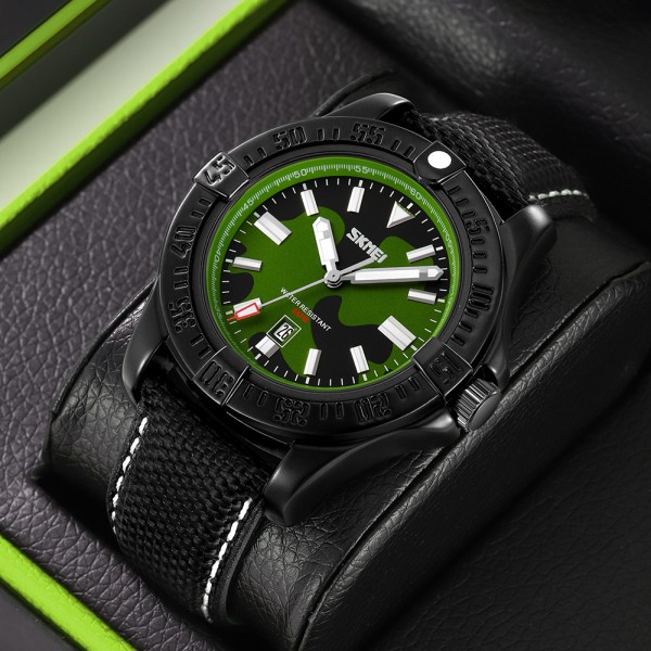 Годинник наручний Skmei 9339CMGN Camo Green