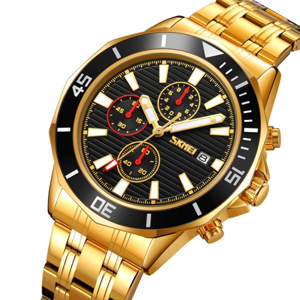 Годинник наручний Skmei 9335GDBK Gold-Black