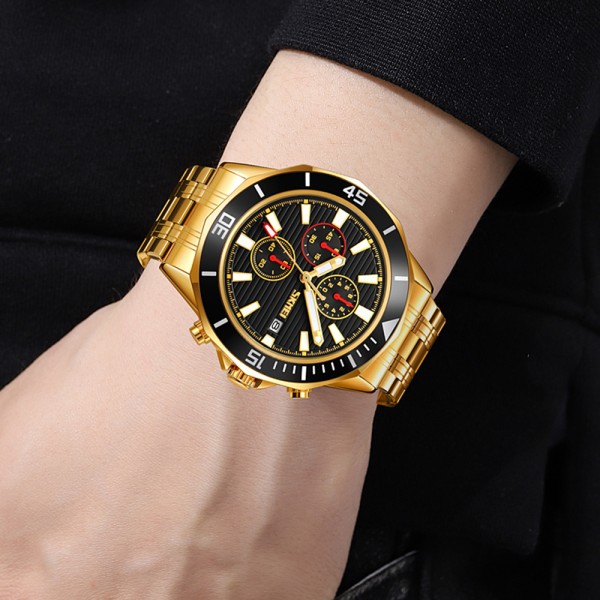 Годинник наручний Skmei 9335GDBK Gold-Black