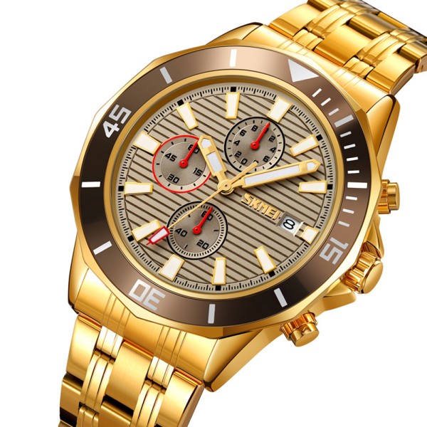 Годинник наручний Skmei 9335GDGY Gold-Grey