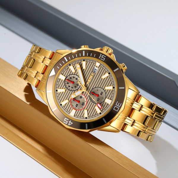 Годинник наручний Skmei 9335GDGY Gold-Grey