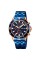 Годинник наручний Skmei 9335RGBU Rose Gold-Blue