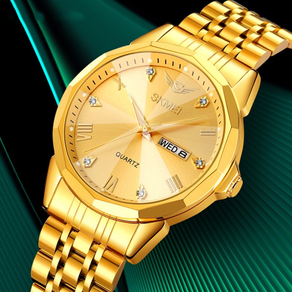 Годинник наручний Skmei 2291GDGD Gold-Gold