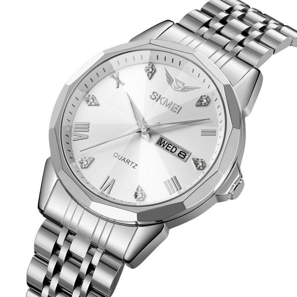 Годинник наручний Skmei 2291SIWT Silver-White