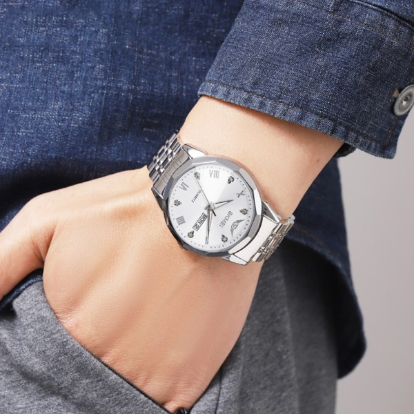 Годинник наручний Skmei 2291SIWT Silver-White