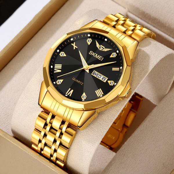 Годинник наручний Skmei 2291GDBK Gold-Black