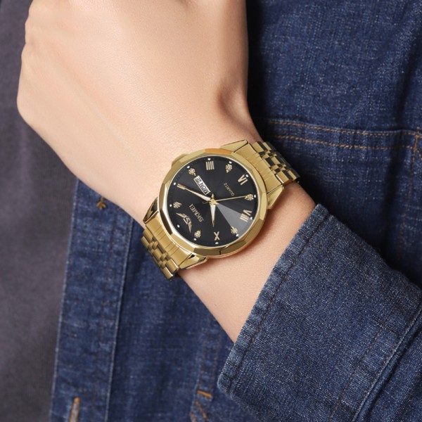 Годинник наручний Skmei 2291GDBK Gold-Black