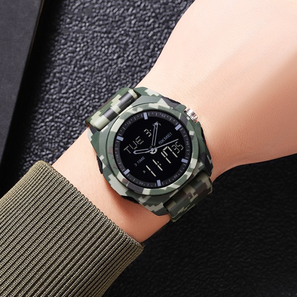 Годинник наручний Skmei 2199CMGN Camo Green
