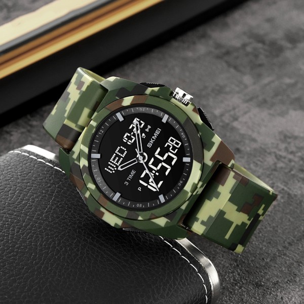 Годинник наручний Skmei 2199CMGN Camo Green