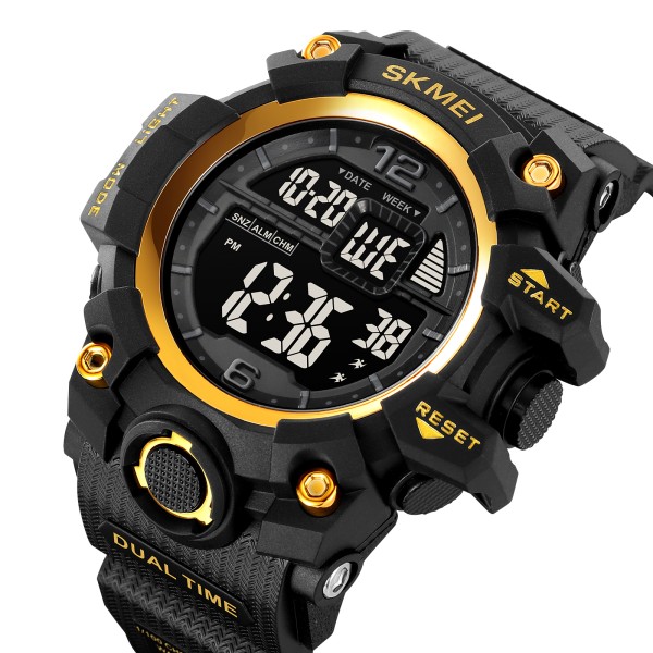 Годинник наручний Skmei 2245BKGD Black-Gold