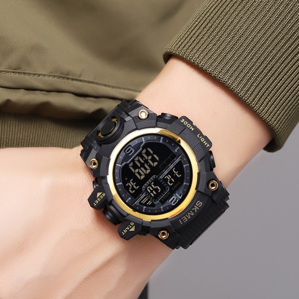 Годинник наручний Skmei 2245BKGD Black-Gold